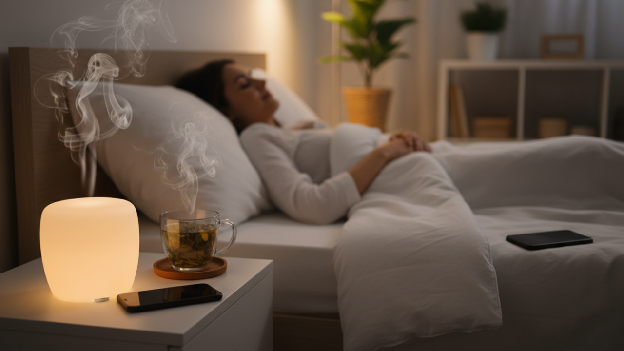 寝ても疲れが取れない原因と対策を解説する記事のアイキャッチ画像