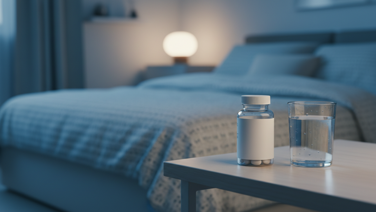 寝不足対策としてサプリを検討しているイメージ