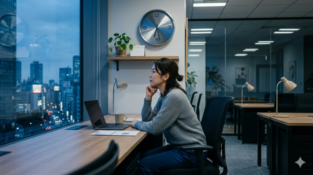 寝不足が続くことのリスクを表すイメージ