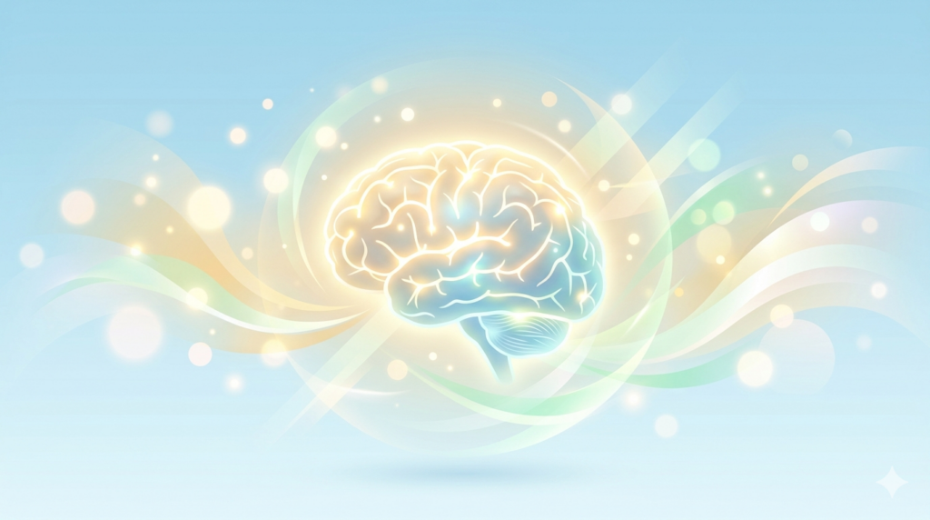 昼寝による脳の回復イメージ