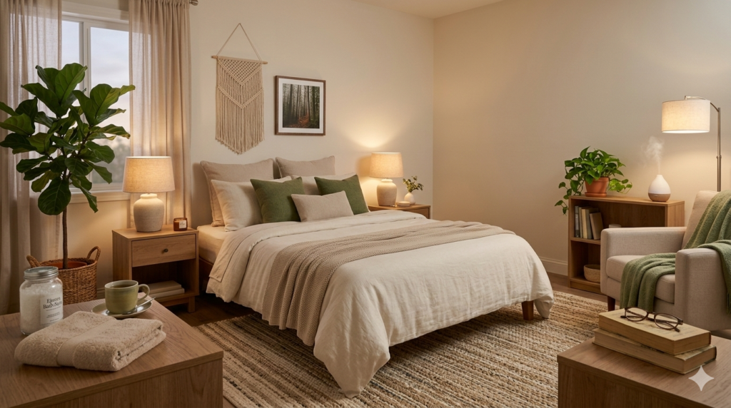 睡眠の質を高める寝室環境