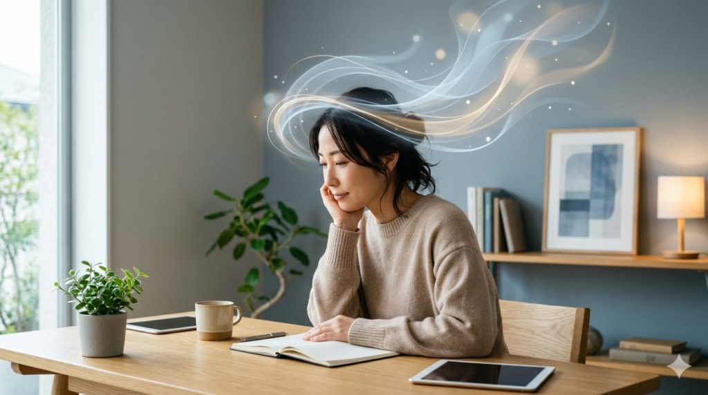 ストレスと夢の関係を示すイメージ